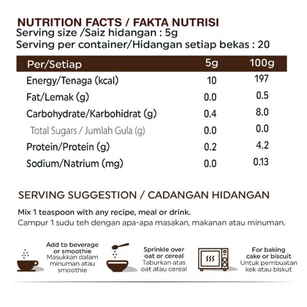 15.2-1.jpg ORGANIC FIELDS Organic Ceylon Cinnamon Powder
