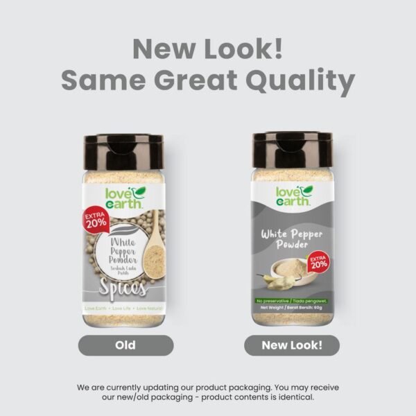 White Pepper Powder 72g