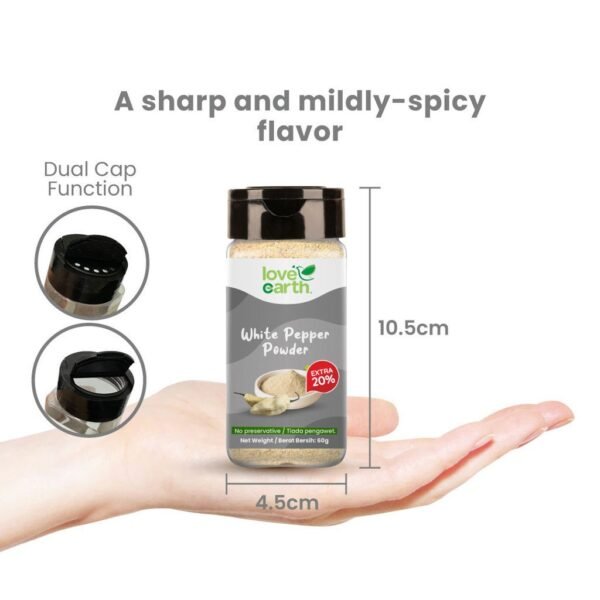 White Pepper Powder 72g